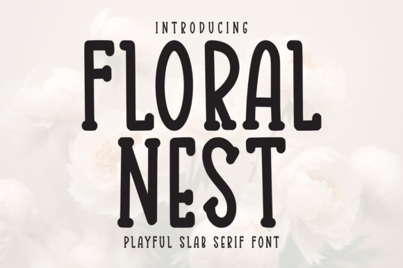 Bringing Joy to Design: The Playful Power of the Floral Nest Font