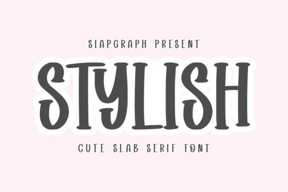 Experience the Allure of Stylish: A Font That Merges Boldness with Warmth