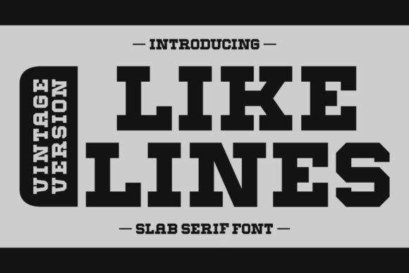 Like Lines Vintage: A Bold Addition to Your Design Toolkit