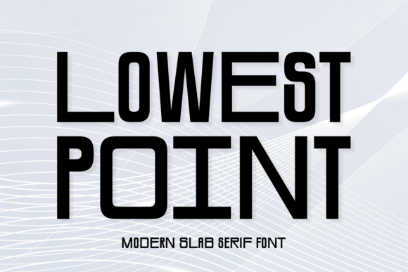 Lowest Point: A Bold Typography Choice for Purposeful Design