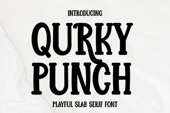 Quirky Punch: A Playful Font for Bold Design