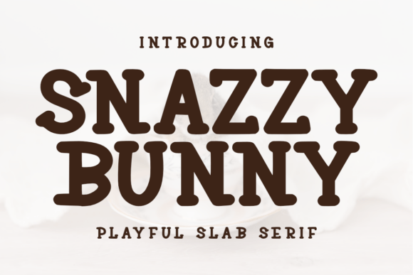 Snazzy Bunny: A Playful Font for Whimsical and Creative Designs