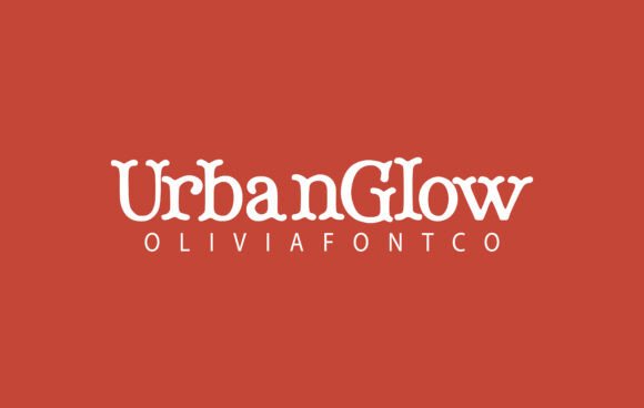 Urbanglow: A Romantic Slab Serif Font for Creative Projects