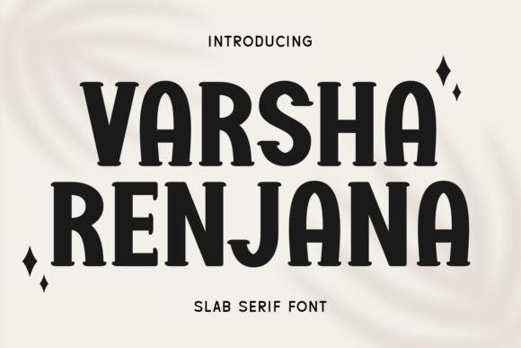 Varsha Renjana: A Bold Font for Creative Impact